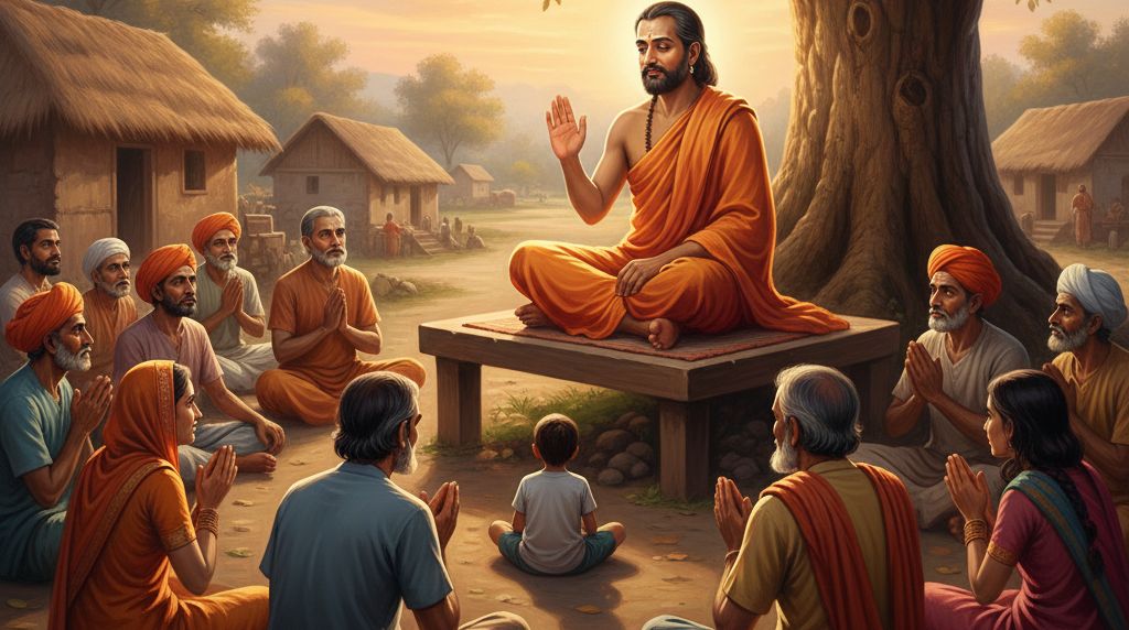 Sant Ravidas Ji aur macchi wale ki kahani image