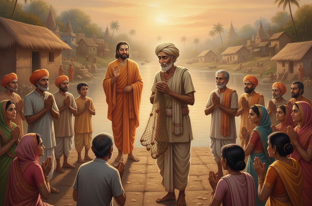 Sant Ravidas Ji aur macchi wale ki kahani image